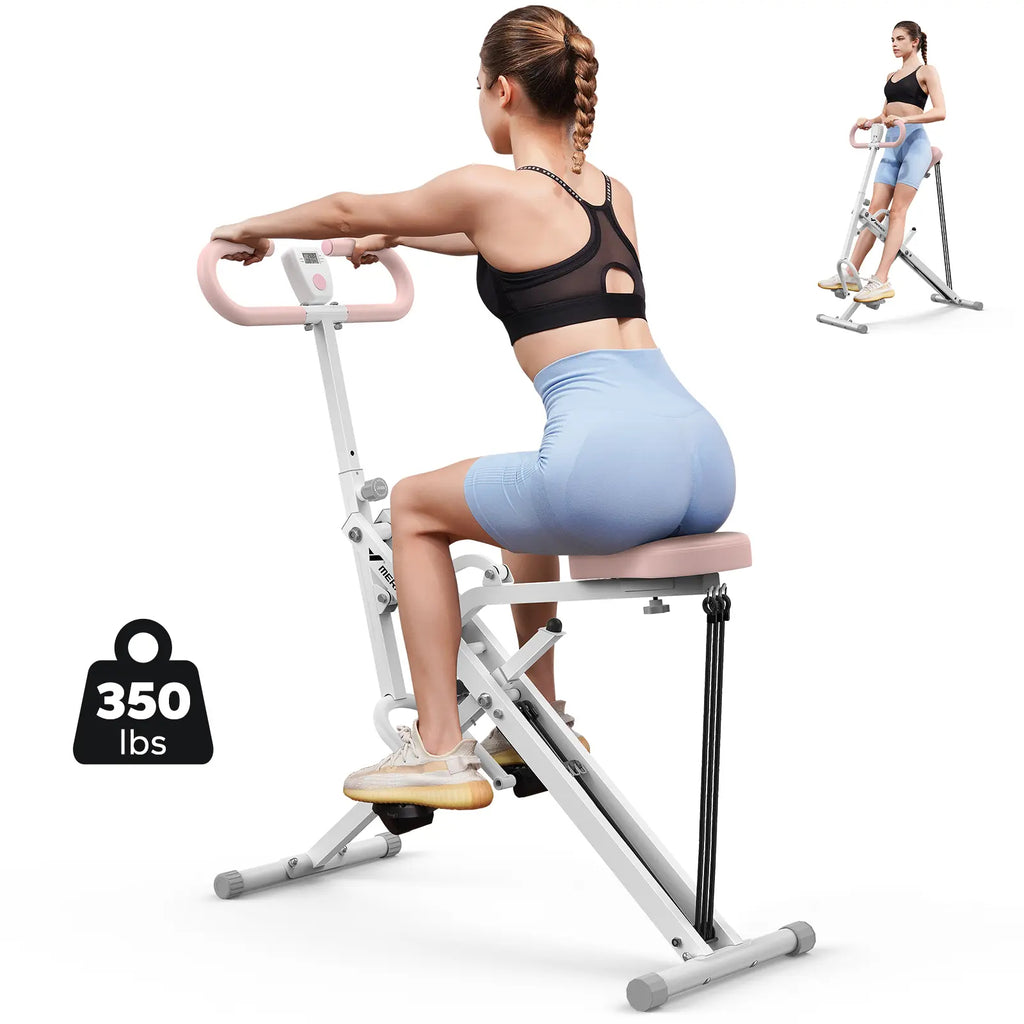 2‑in‑1 Squat Rowing Machine | Home Glute & Leg Trainer