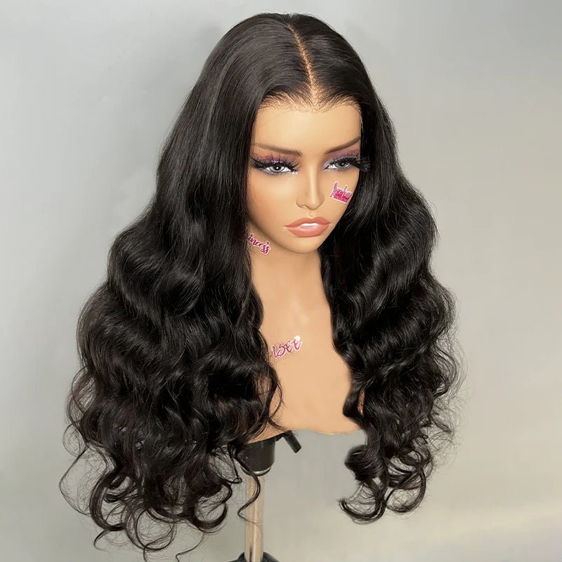 M‑Cap 9x6 Body Wave Wear Go Glueless Human Hair Wig, Pre‑Bleached Tiny Knots HD Lace