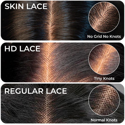 M‑Cap 9x6 Body Wave Wear Go Glueless Human Hair Wig, Pre‑Bleached Tiny Knots HD Lace