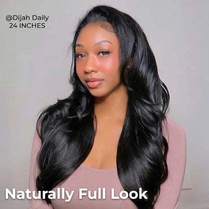 Wear Go Yaki Straight Drawstring Flip‑Over Half Wig, InvisiFit Strap Invisible Hairline Glueless Human Hair Wig